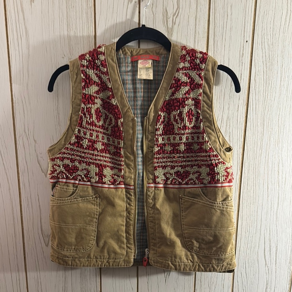 Vintage Oilily Woven Pattern Vest (C)